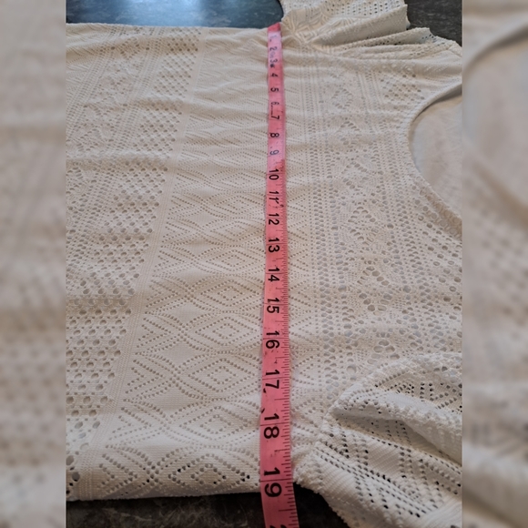 Dana Buchman crochet type top Medium - Picture 10 of 12